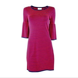 Sail to Sable striped dress Red and Blue